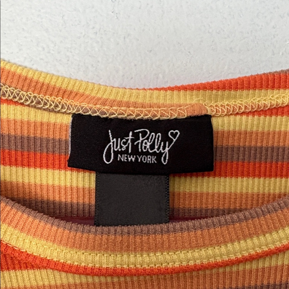 Just Polly Y2K GOOD VIBES mushrooms size L